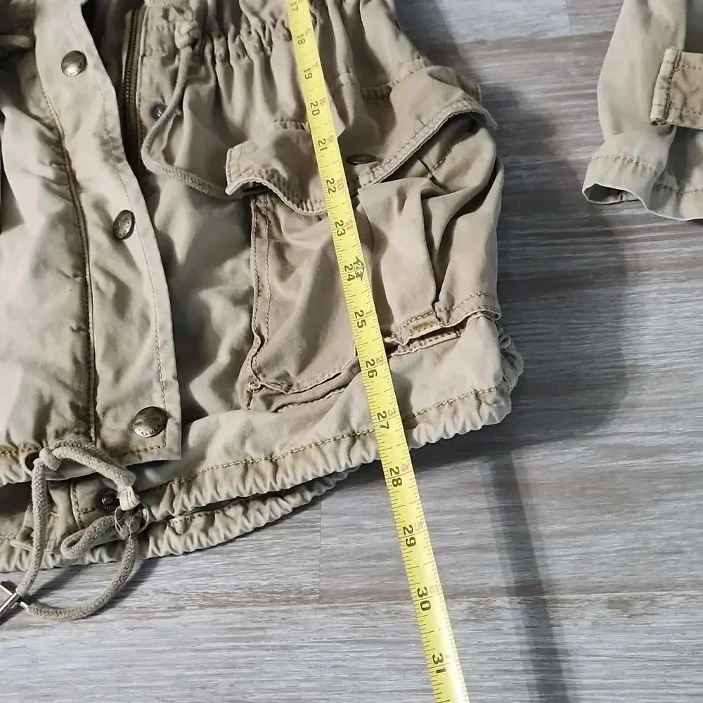 Aritzia Talula Tan Khaki Utility Trooper Jacket - Picture 3 of 10